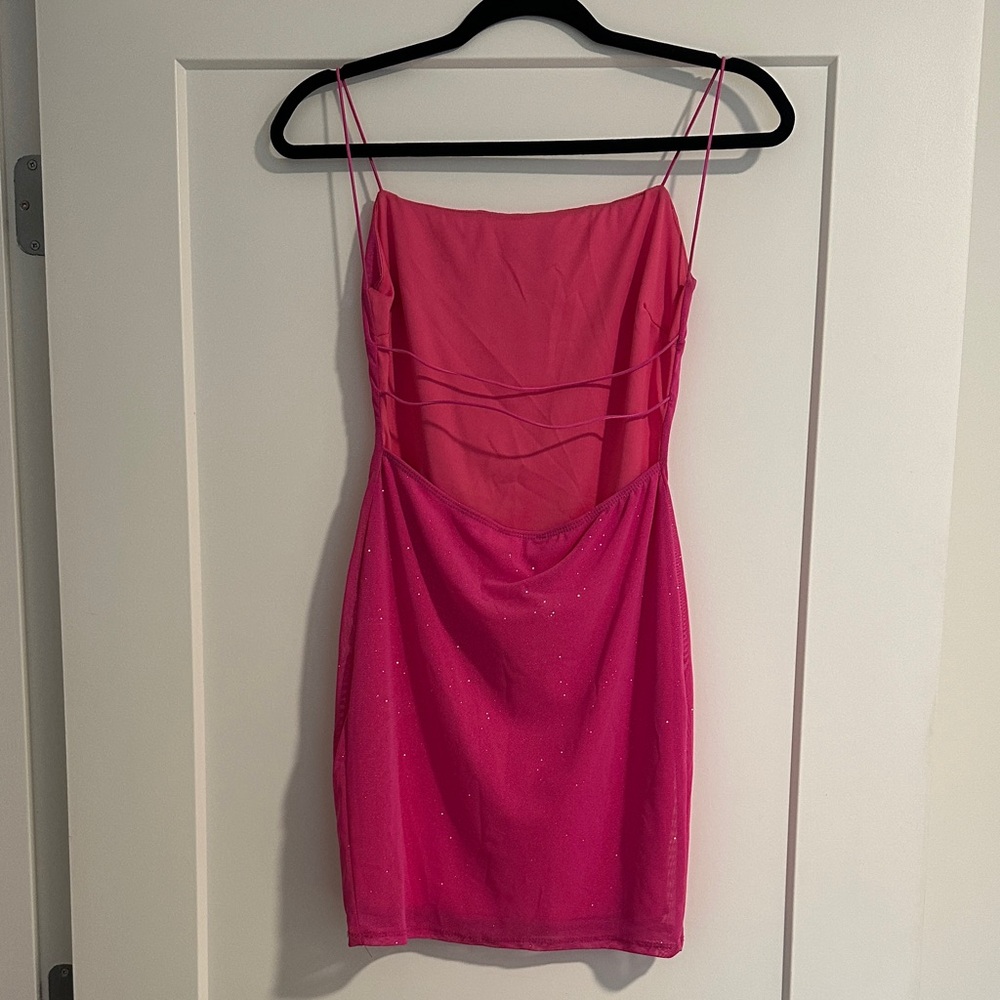 Pink Mini Dress - Picture 2 of 2